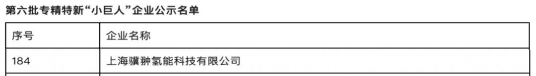 喜报｜骥翀氢能荣膺国家级专精特新“小巨人”企业称号(图3)